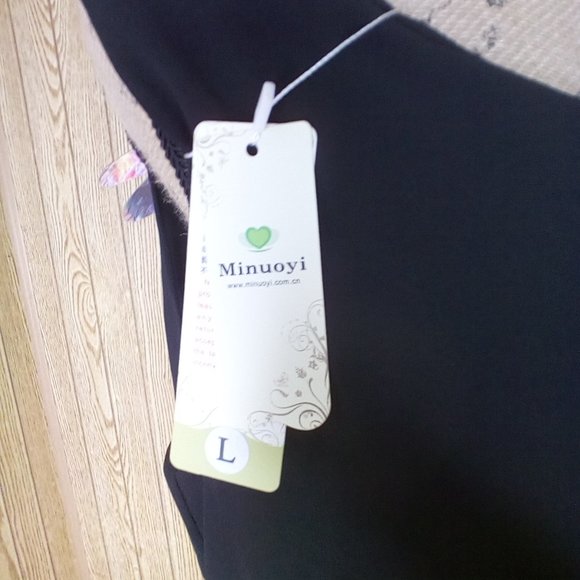 minuoyi womens black sleeveless top - Picture 4 of 6